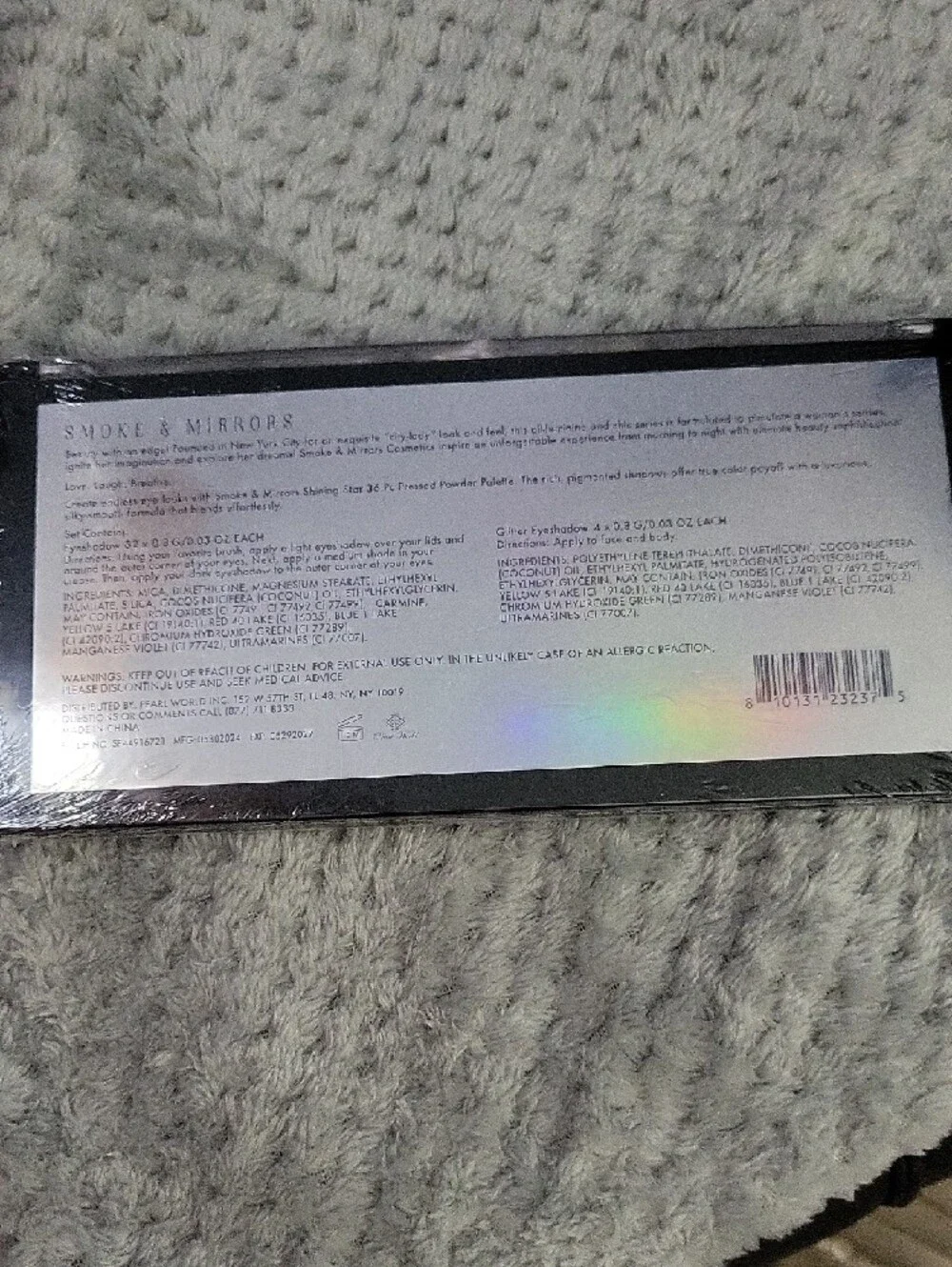 Shining Star 36-Color Eyeshadow Palette — Pink, Brown & Gold Shades